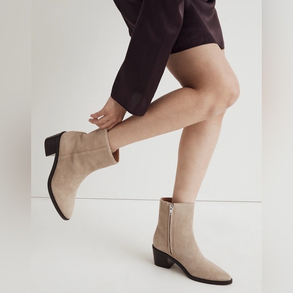 Madewell The Darcy Ankle Boot in Walnut Shell - Picture 2 of 10